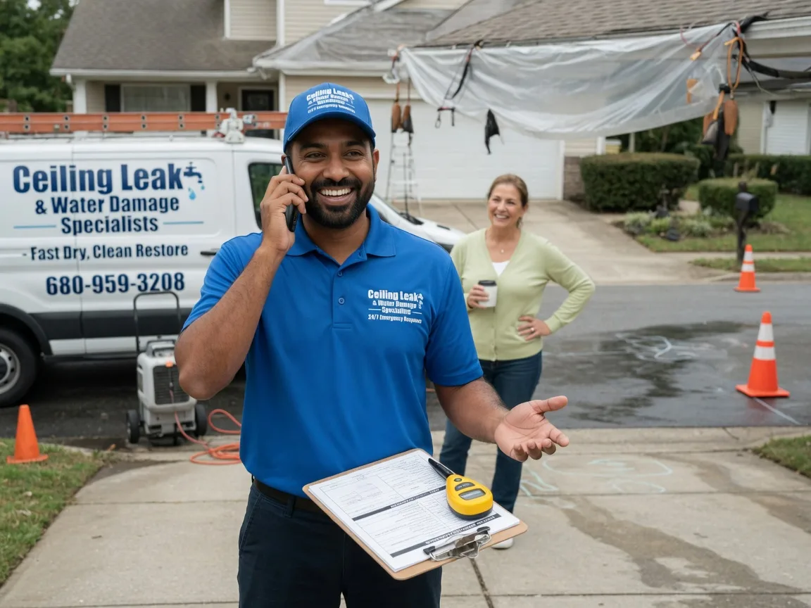 Ceiling Leak Cleanup Morrilton, AR FAQs