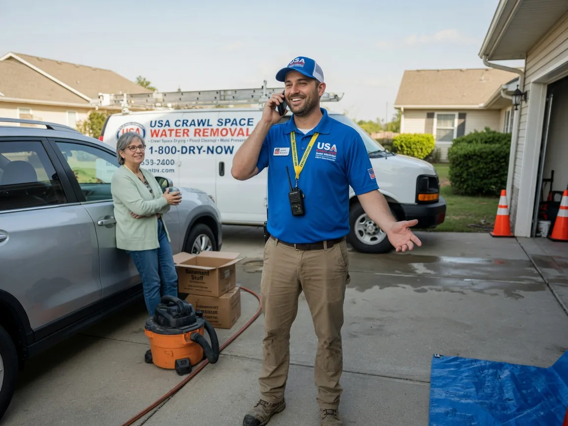 Crawl Space Water Removal Morrilton, AR FAQs